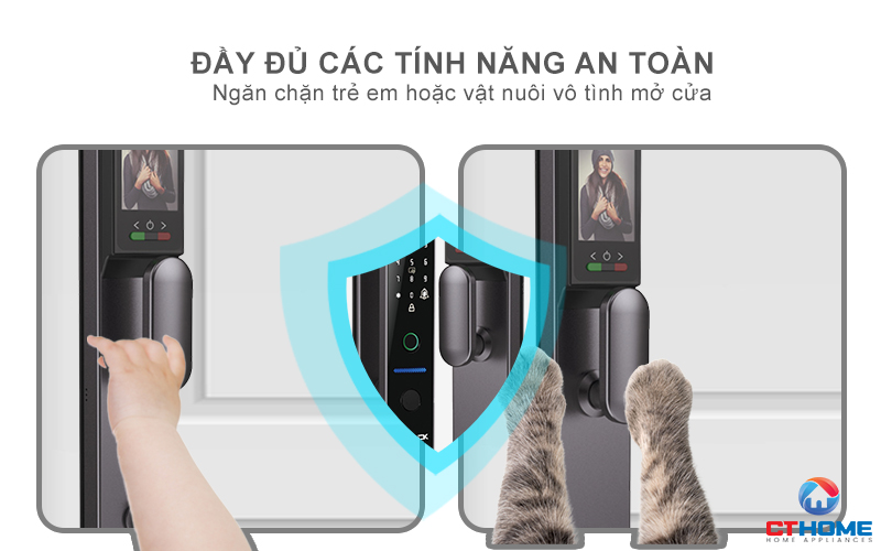 KHOÁ CỬA THÔNG MINH AVOLOCK AL 86FRV CẢM BIẾN VÂN TAY, KHUÔN MẶT AL86FRV 10