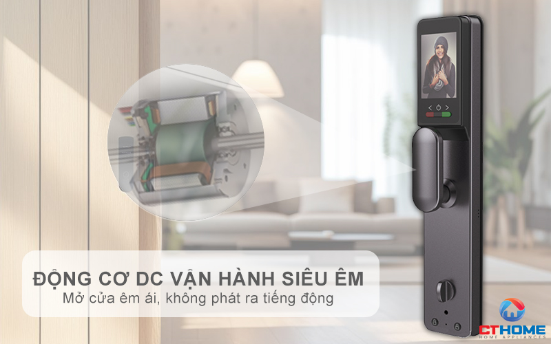KHOÁ CỬA THÔNG MINH AVOLOCK AL 86FRV CẢM BIẾN VÂN TAY, KHUÔN MẶT AL86FRV 13