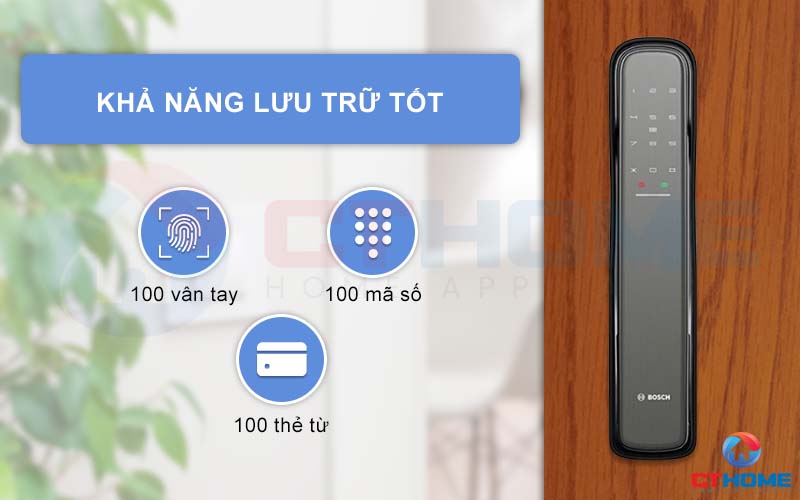 Khả năng lưu trữ thông tin tốt