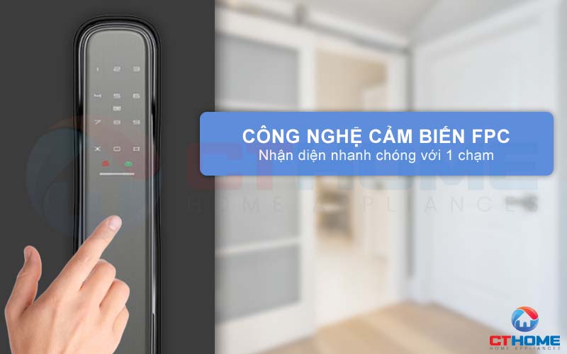 Công nghệ nhận diện vân tay bán dẫn FPC cao cấp khi sử dụng đầu dấu vân tay giống trên Iphone