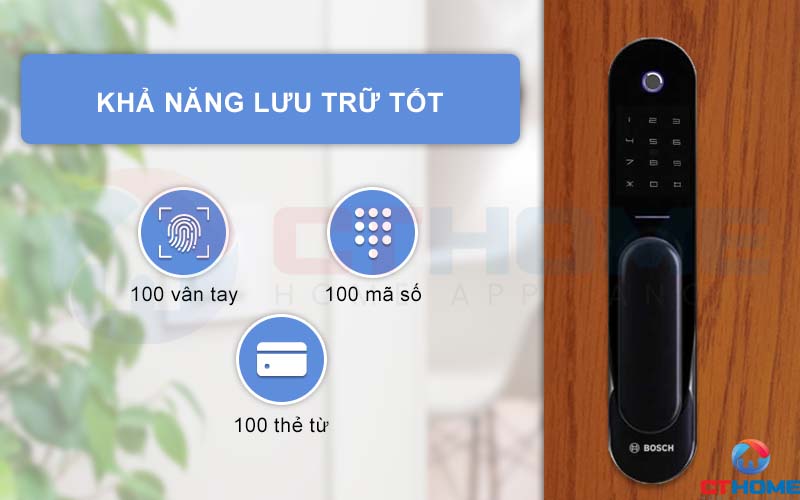 Khả năng lưu trữ thông tin tốt