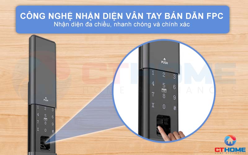 Công nghệ nhận diện vân tay bán dẫn FPC cao cấp nhanh, nhanh chóng