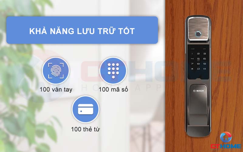 Khả năng lưu trữ thông tin tốt