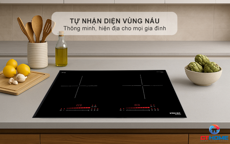 BẾP TỪ 2 VÙNG NẤU  KOCHER DI-332PRO MÀU ĐEN DI332PRO 12