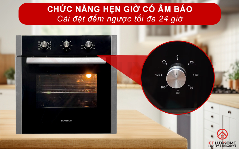 LÒ NƯỚNG ÂM TỦ EUROSUN EOV65ME 65 LÍT 8