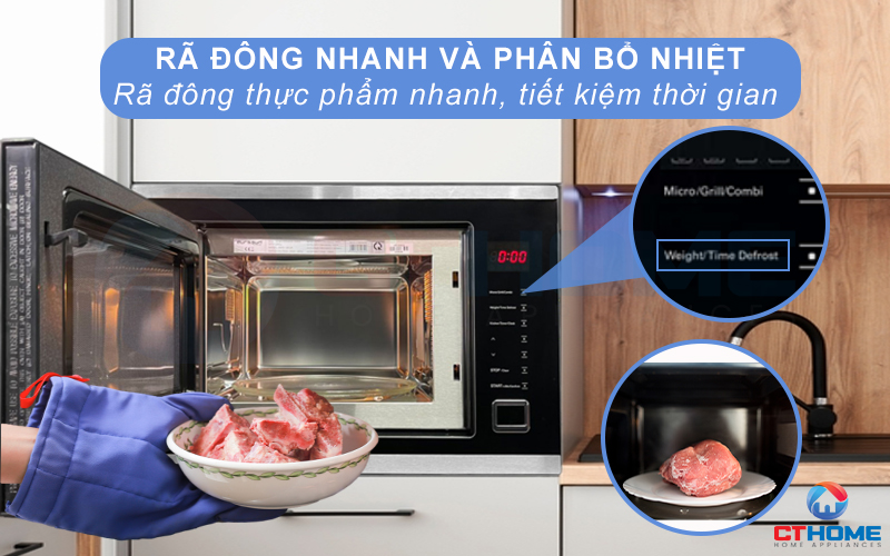 LÒ VI SÓNG TÍCH HỢP NƯỚNG EUROSUN MWO-30EUR 28 LÍT MWO30EUR 9