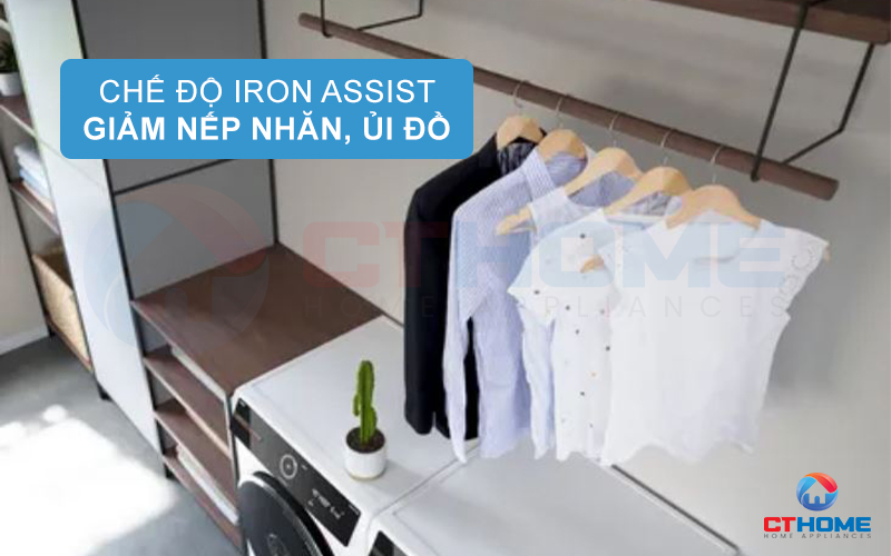 Giảm nếp nhăn và ủi đồ với Iron Assist