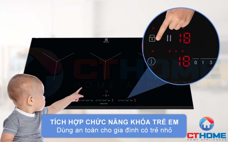 Khóa trẻ em bảo vệ an toàn cho gia đình bạn