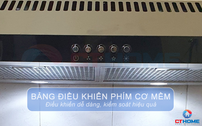 Bảng điều khiển phím cơ với 3 mức độ tùy chọn khác nhau