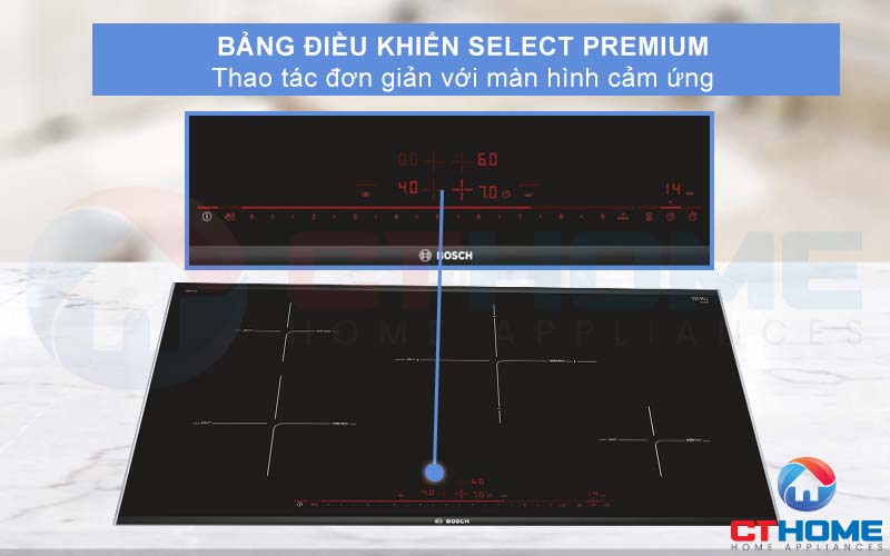 Bảng điều khiển DirectSelect Premium sang trọng, hiện đại.