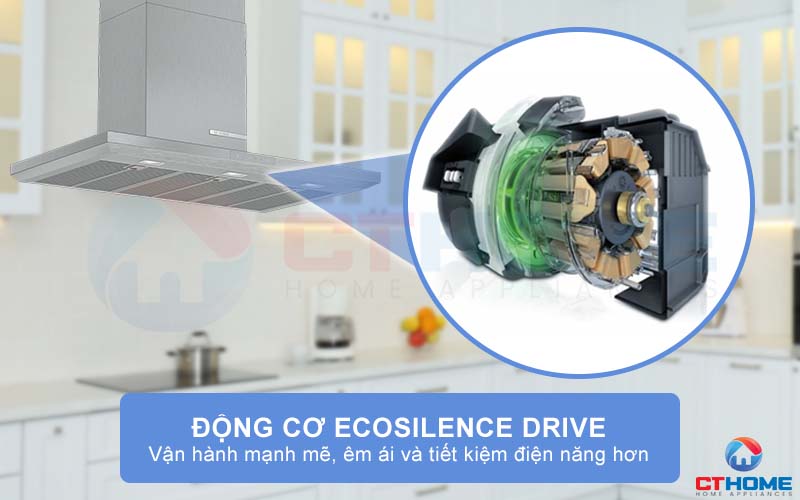 Vận hành mạnh mẽ và tiết kiệm điện năng hơn với động cơ EcoSilence Drive