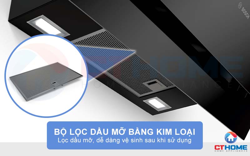 Đảm bảo hiệu suất hút tối đa với bộ lọc chất rắn và dầu mỡ bằng kim loại