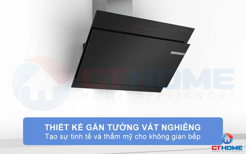 Kiểu dáng gắn tường sang trọng, tạo sự thẩm mỹ cho không gian bếp