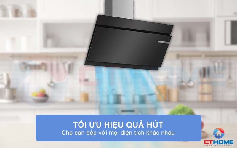 Tối ưu hiệu quả hút cho căn bếp với mọi diện tích khác nhau