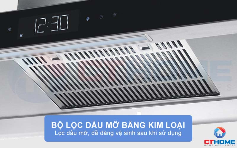 Bộ lọc dầu mỡ lọc sạch cặn thức ăn và dầu mỡ, dễ dàng vệ sinh