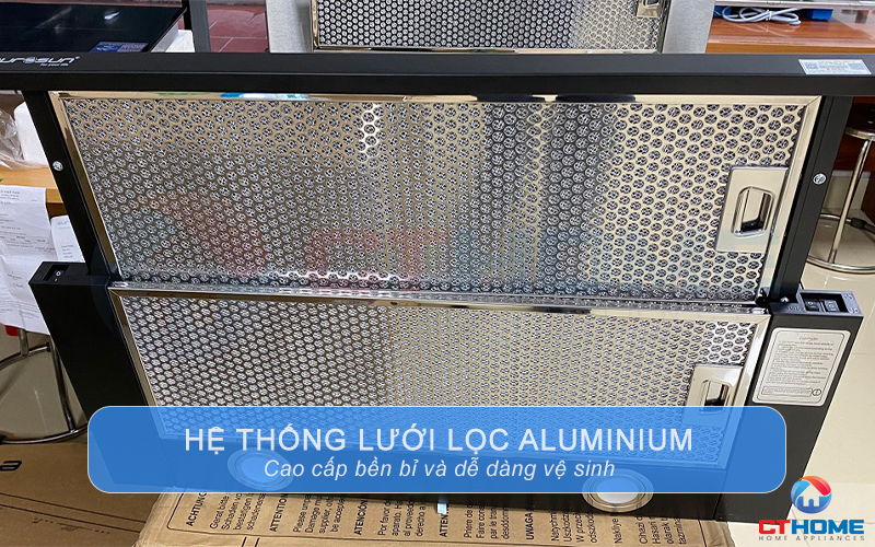 Hệ thống lưới lọc nan inox cao cấp bền bỉ và dễ dàng vệ sinh