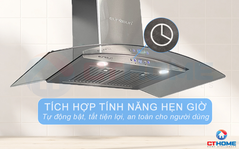 Chức năng hẹn giờ tiện lợi, tự động tắt, an toàn khi sử dụng