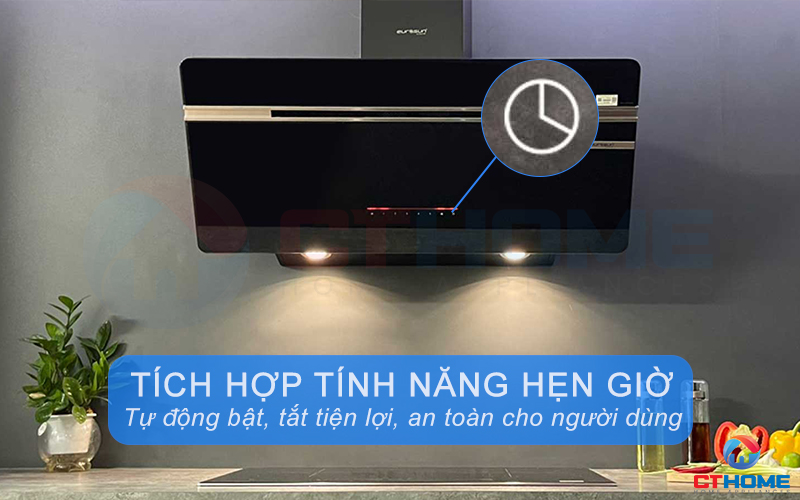 Tính năng hẹn giờ Bật/ Tắt bếp linh hoạt