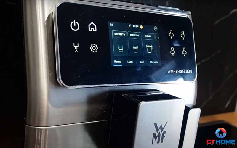 MÁY PHA CÀ PHÊ CP814D10 - ESP FA WMF PERF 680 SILV EU 1550W CP814D10ESPFAWMFPERF680SILVEU 4