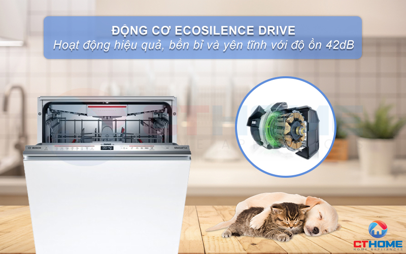 Vận hành mạnh mẽ và êm ái với động cơ EcoSilence Drive