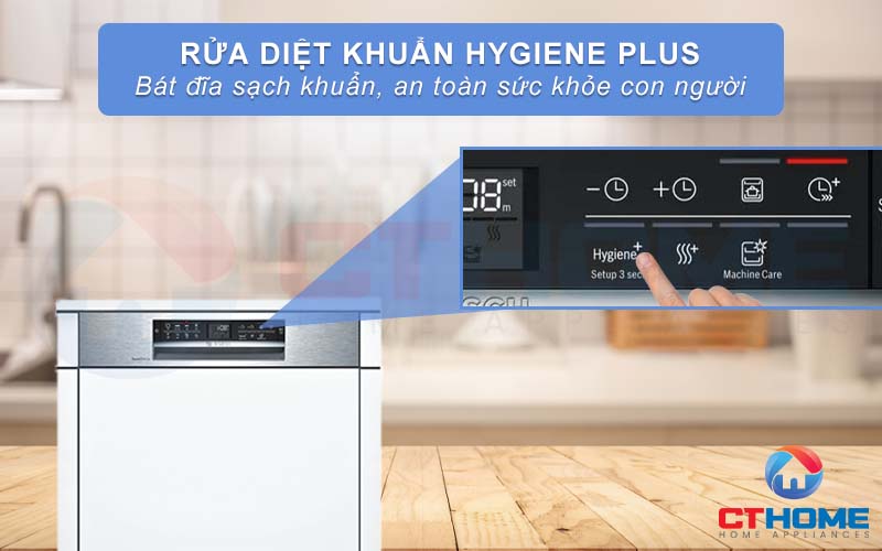 Tính năng Hygiene Plus diệt vi khuẩn, nấm mốc và bảo vệ sức khỏe người dùng