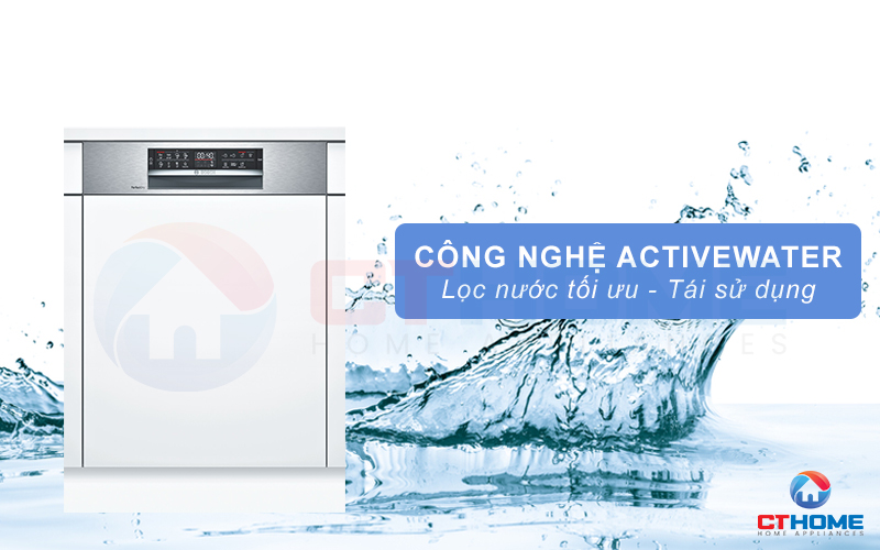 Tối ưu lượng nước tiêu thụ với công nghệ ActiveWater