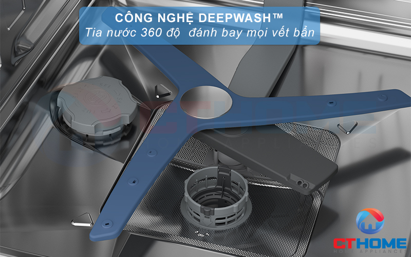 MÁY RỬA CHÉN ĐỘC LẬP BEKO BDFN26560XC - 15 BỘ SẤY HÉ CỬA 10