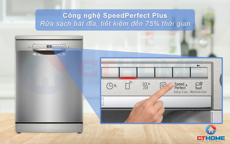 Tiết kiệm 75% thời gian nhờ tính năng SpeedPerfect Plus