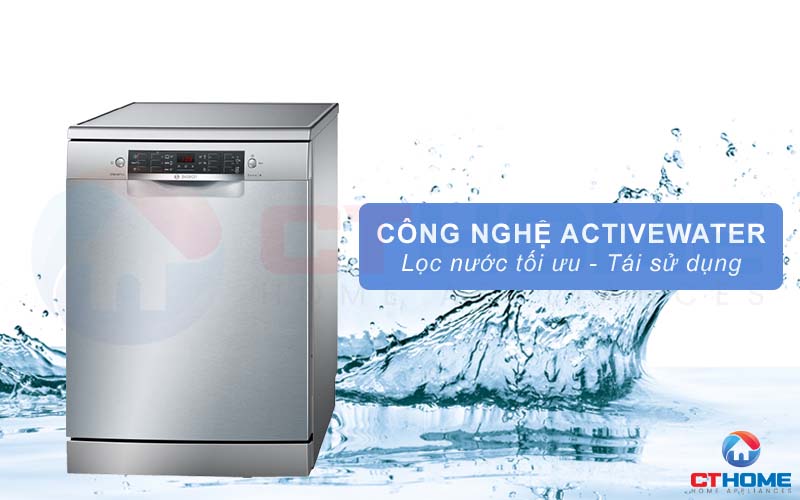 Công nghệ ActiveWater: Ít nước, ít năng lượng, hiệu quả hơn