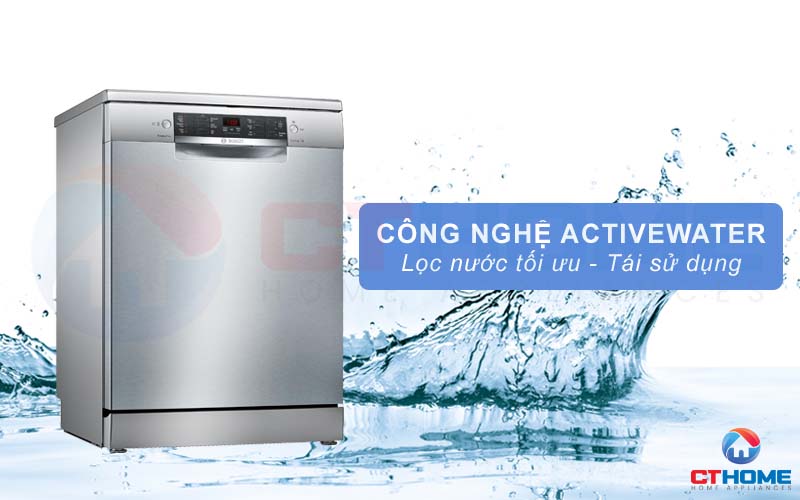 ActiveWater còn giúp tiết kiệm năng lượng nước tiêu thụ