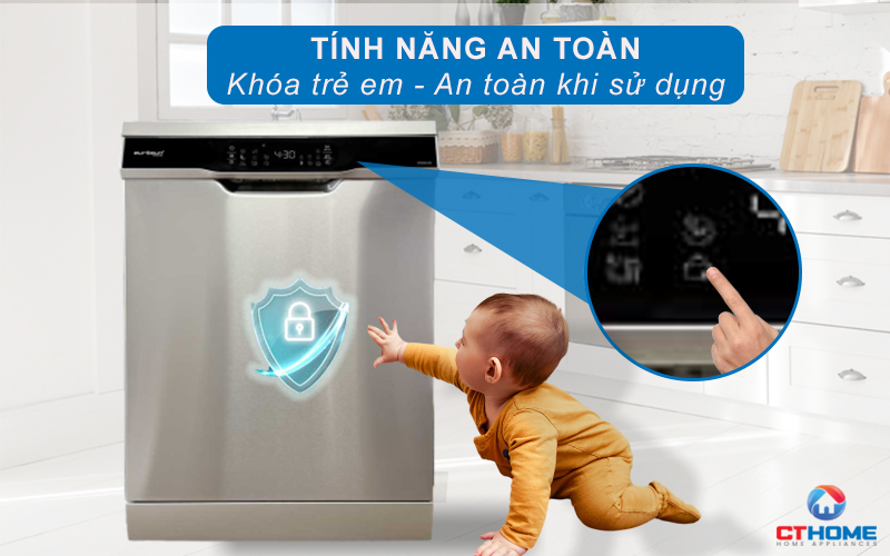 Chức năng an toàn, đảm bảo an toàn khi sử dụng