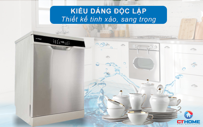 Kiểu dáng độc lập linh hoạt, thiết kế chắc chắn