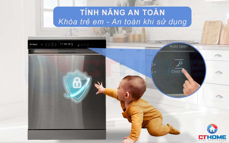 Trang bị tính năng an toàn cho người sử dụng