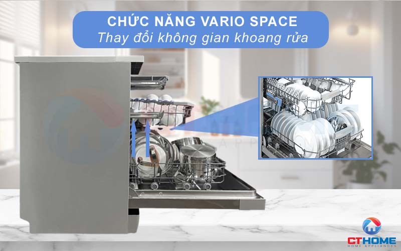 Hệ thống điều chỉnh khay rửa