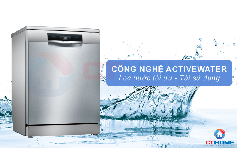 Công nghệ ActiveWater: Ít nước, ít năng lượng, hiệu quả hơn