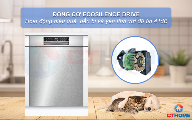 Vận hành mạnh mẽ và êm ái hơn nhờ động cơ Eco Silence Drive