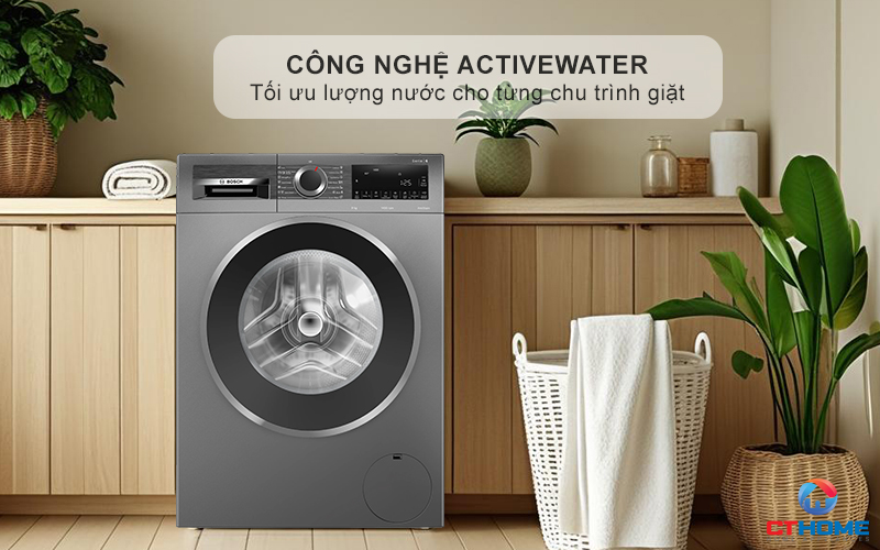 Công nghệ ActiveWater Plus tối ưu lượng nước sử dụng 
