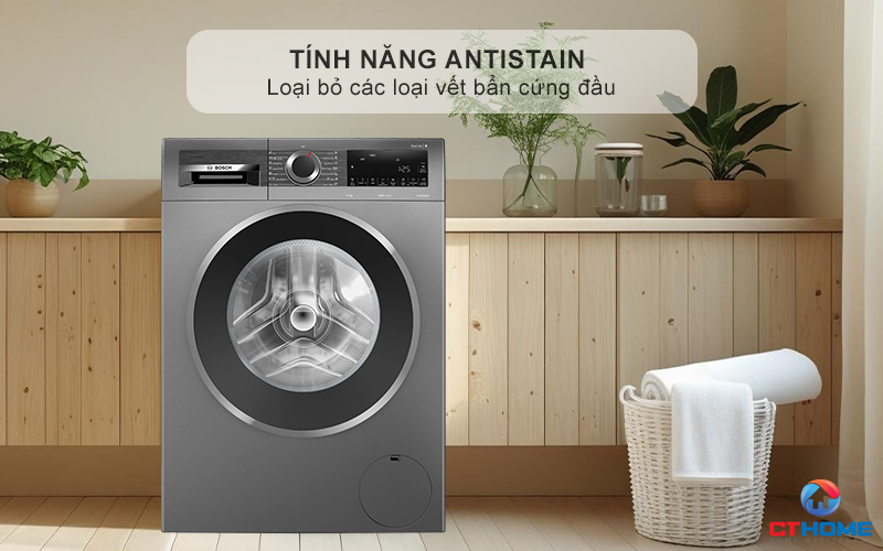 Tính năng AntiStain loại bỏ các loại vết bẩn cứng đầu