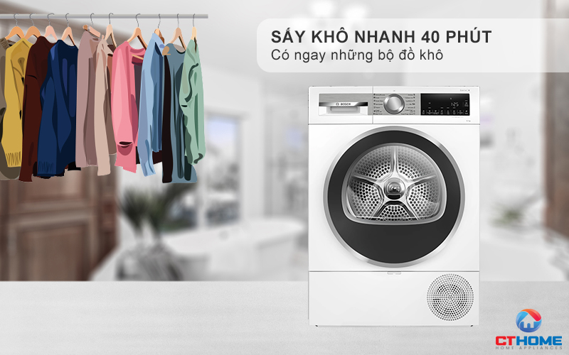 Super Quick 40’ – sấy nhanh chỉ trong 40 phút