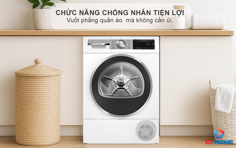 Chức năng chống nhăn tiện lợi