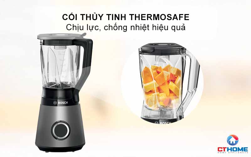 MÁY XAY SINH TỐ BOSCH MMB6177S SERIE 4 1200W 3