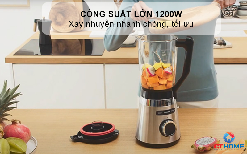 MÁY XAY SINH TỐ BOSCH MMB6177S SERIE 4 1200W 2