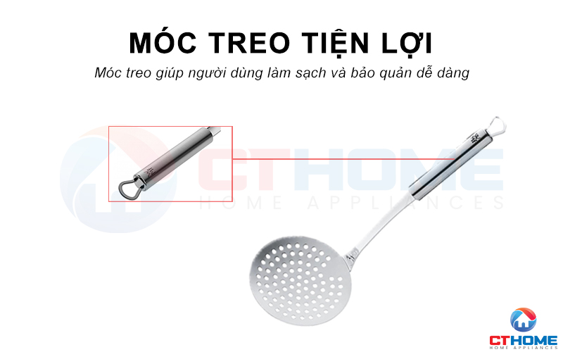 Móc treo tiện lợi giúp tiết kiệm không gian bếp hơn