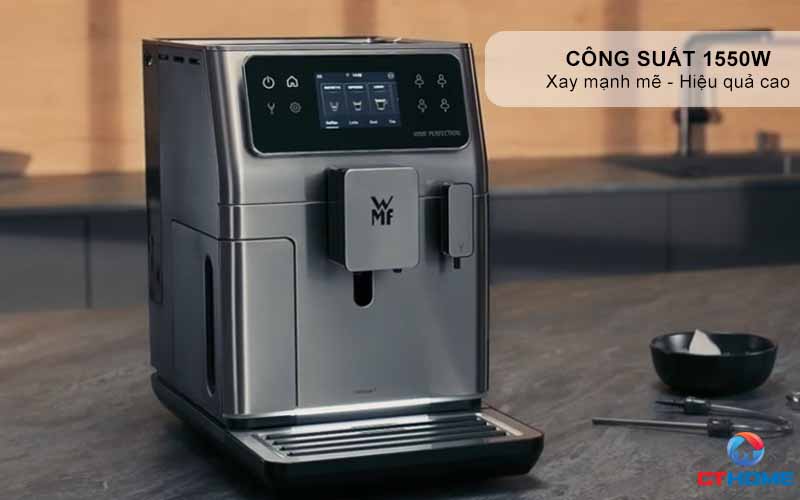 MÁY PHA CÀ PHÊ TỰ ĐỘNG CP853D15 - ESP FA WMF PERF 860L EU METAL  CP814D10ESPFAWMFPERF680SILVEU 2