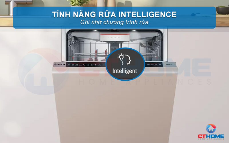 Tích hợp công nghệ rửa thông minh Intelligent