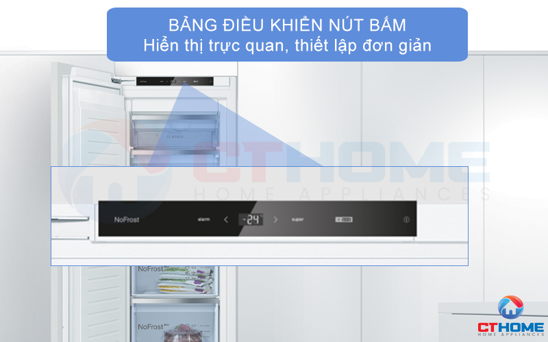 TỦ ĐÔNG ÂM TỦ BOSCH GIN81ACE0 SERIE 6 3