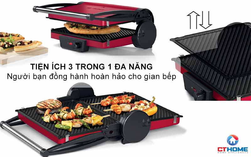 VỈ NƯỚNG ĐIỆN BOSCH TCG4104 2000W 2