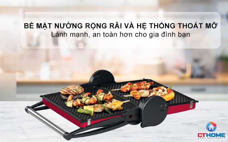 VỈ NƯỚNG ĐIỆN BOSCH TCG4104 2000W 5