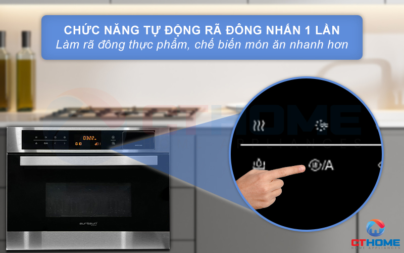 LÒ NƯỚNG TÍCH HỢP LÒ HẤP VÀ VI SÓNG EUROSUN OMS36EG 36L 7