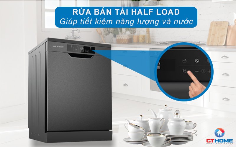 MÁY RỬA BÁT ĐỘC LẬP EUROSUN SMS80EU15E SERIES 8 14 BỘ  11